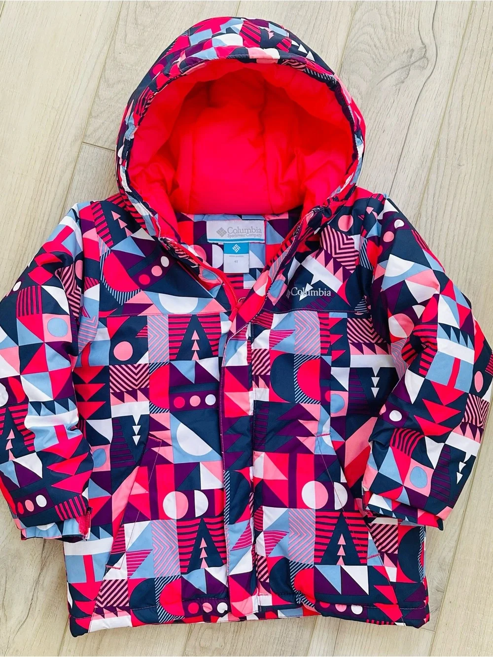 Columbia Girls Horizon Ride Jacket Size 4T